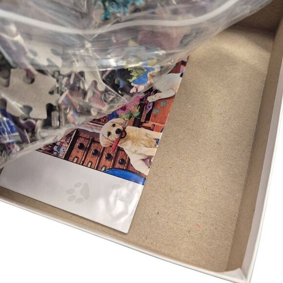 Buffalo Games Dog Days Steve Read Painting Puppies 750 pc Jigsaw Puzzle - Picture 7 of 11